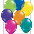 Qualatex Luftballons 11" bunte Mischung 100 Stück in 07580 Seelingstädt mieten